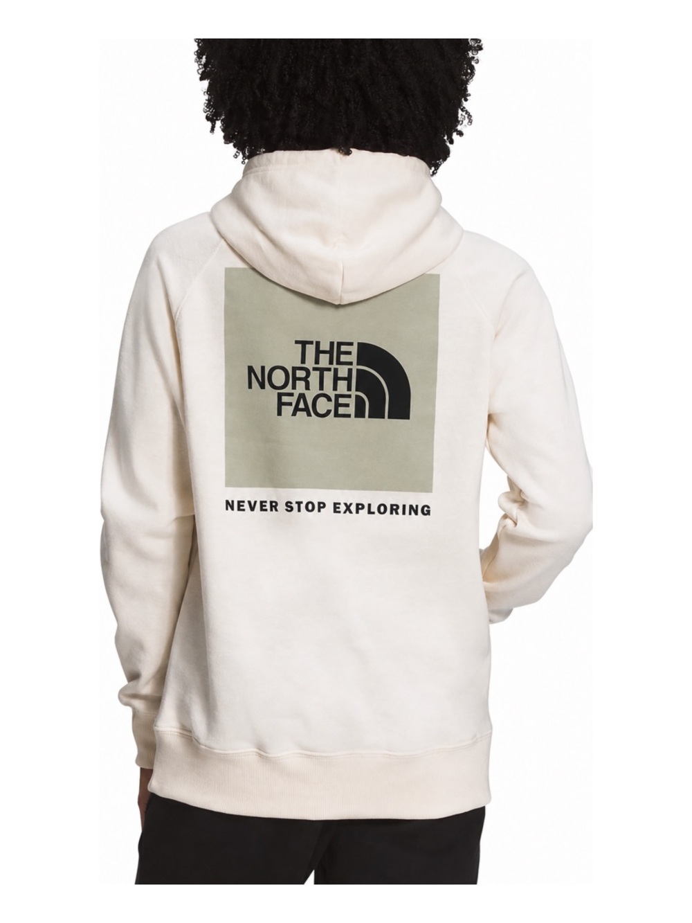 North Face Women’s Cream Logo Hoodie - Never Stop Exploring NWT